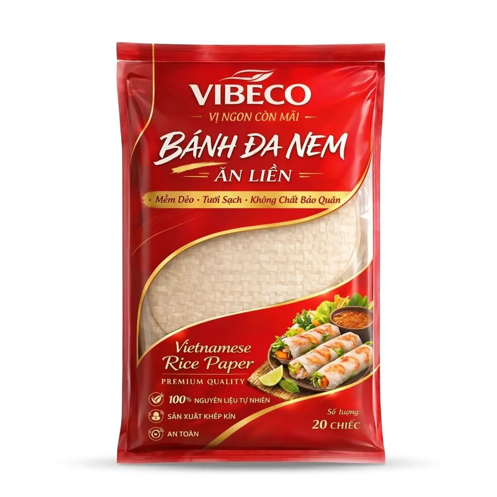 Bánh đa nem ăn liền VIBECO 20 lá