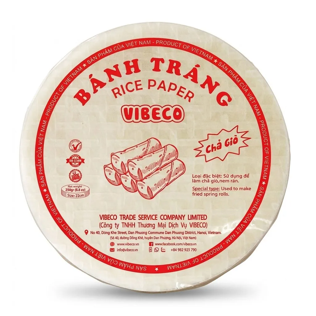 Bánh tráng chả giò VIBECO 250g