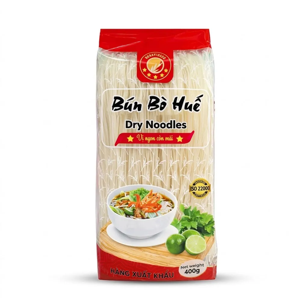 Bún bò Huế khô VIBECO 400g