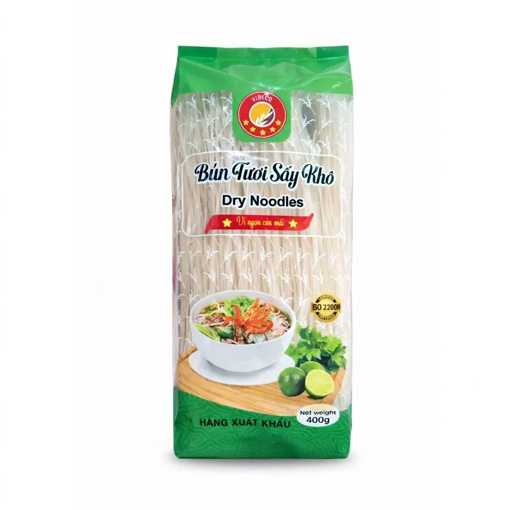 Bún tươi sấy khô VIBECO 400g