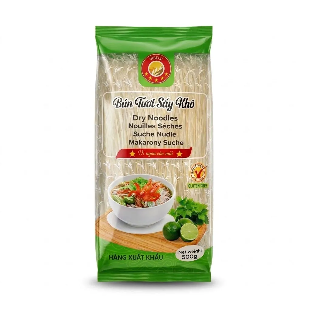 Bún tươi sấy khô VIBECO 500g